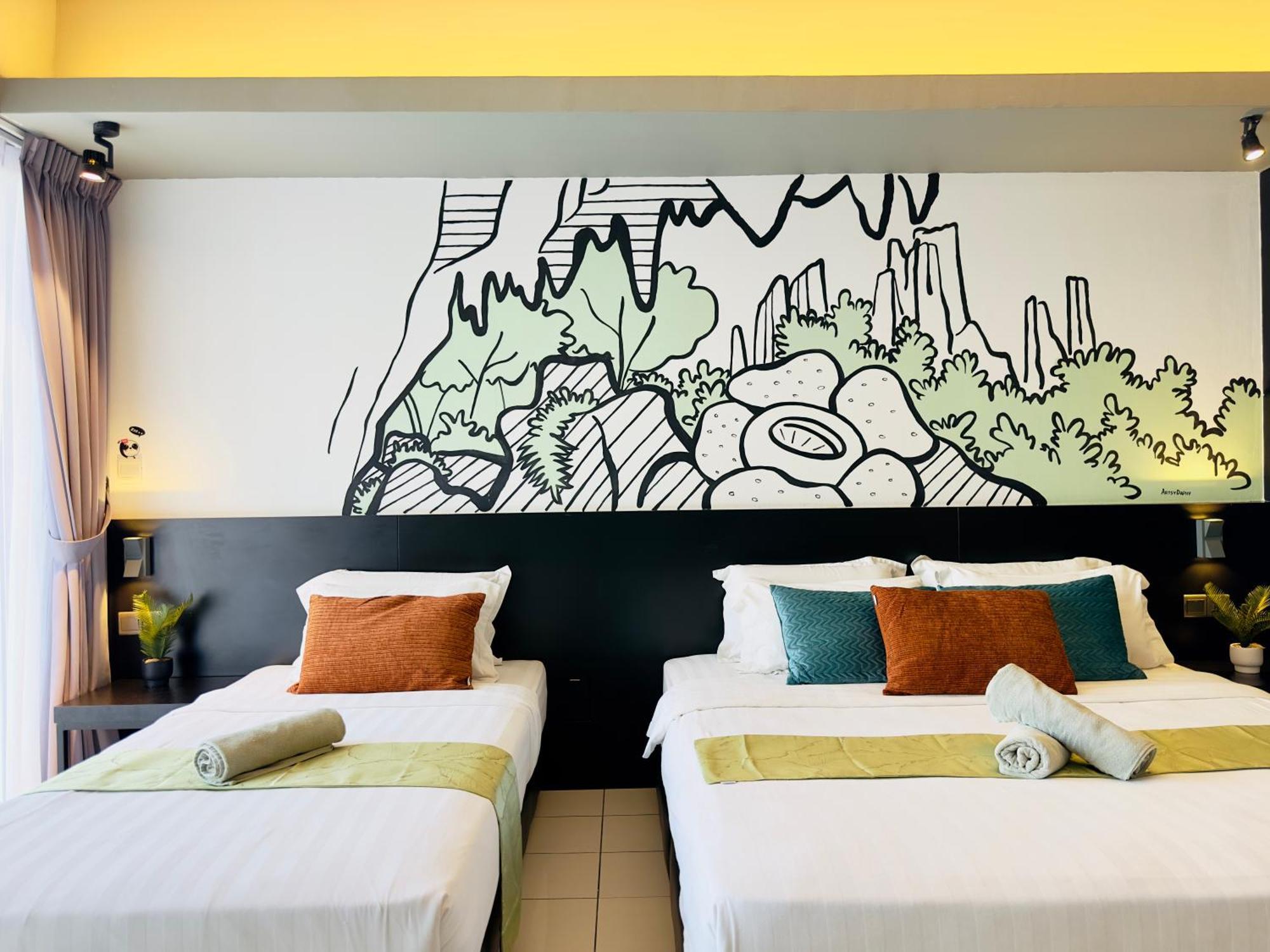 Owl Nest Suite' At Aeropod Sovo Kota Kinabalu Exteriör bild