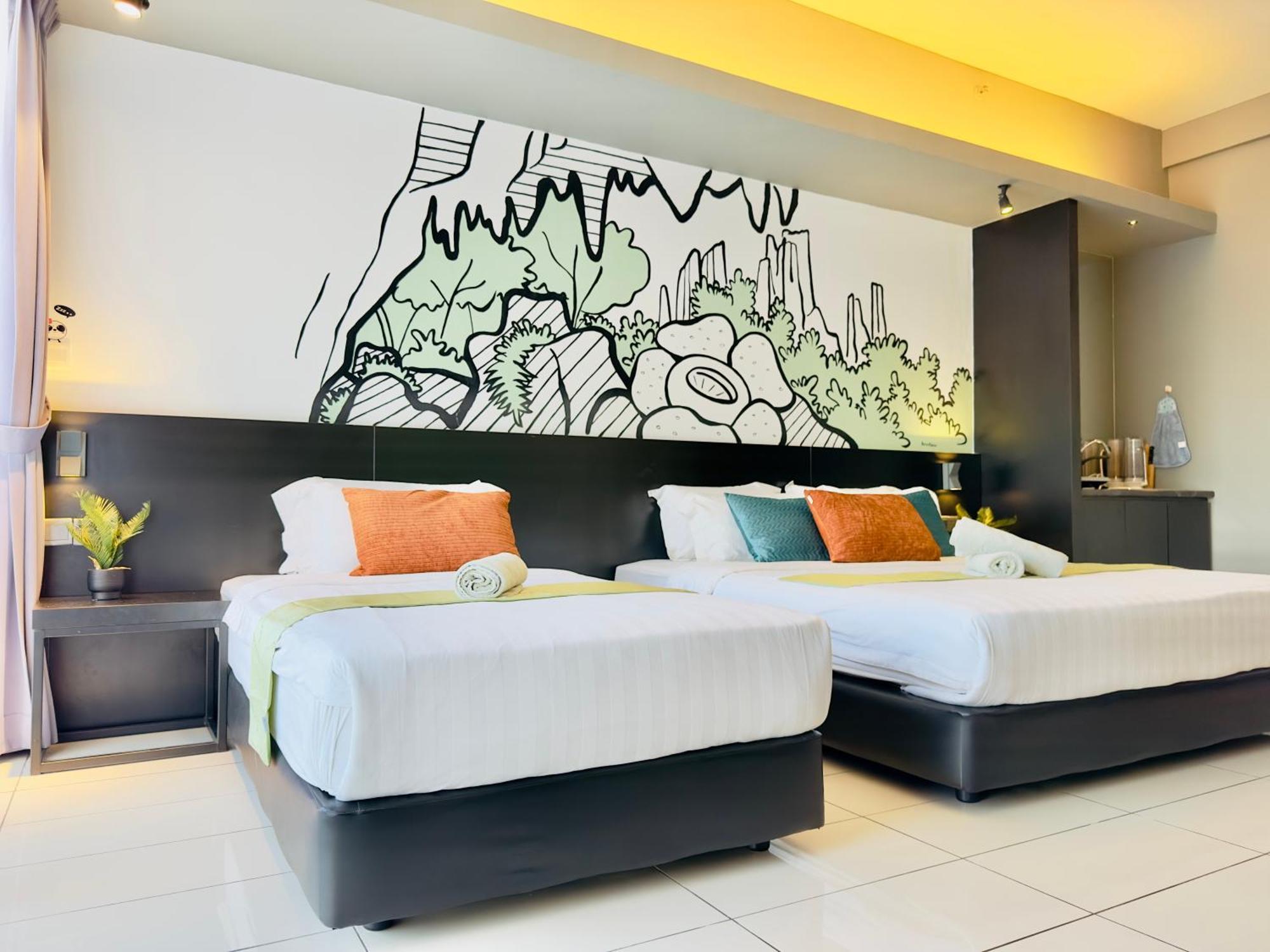 Owl Nest Suite' At Aeropod Sovo Kota Kinabalu Rum bild
